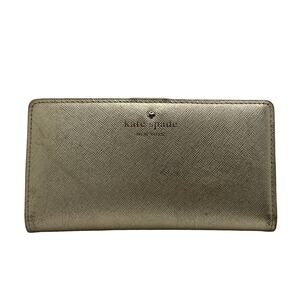 KATE SPADE New York Gold Bifold Wallet